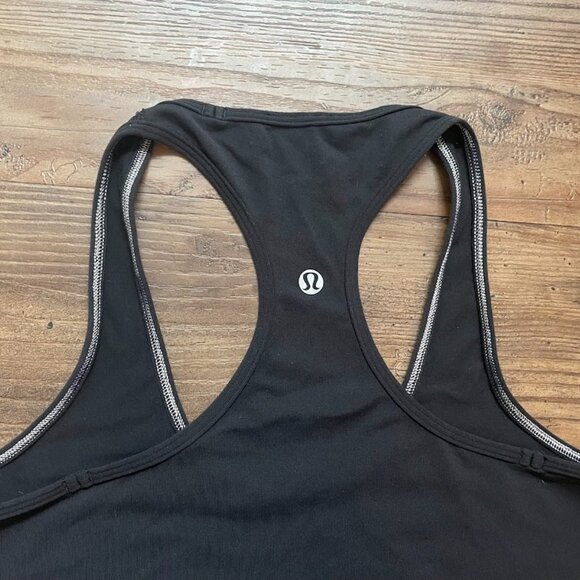 Lululemon Black Racer Back Tank 6 - Picture 3 of 3